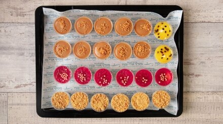 מגש כוסות קינוח בטעמים