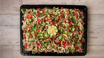 סלט ישראלי קצוץ דק דק